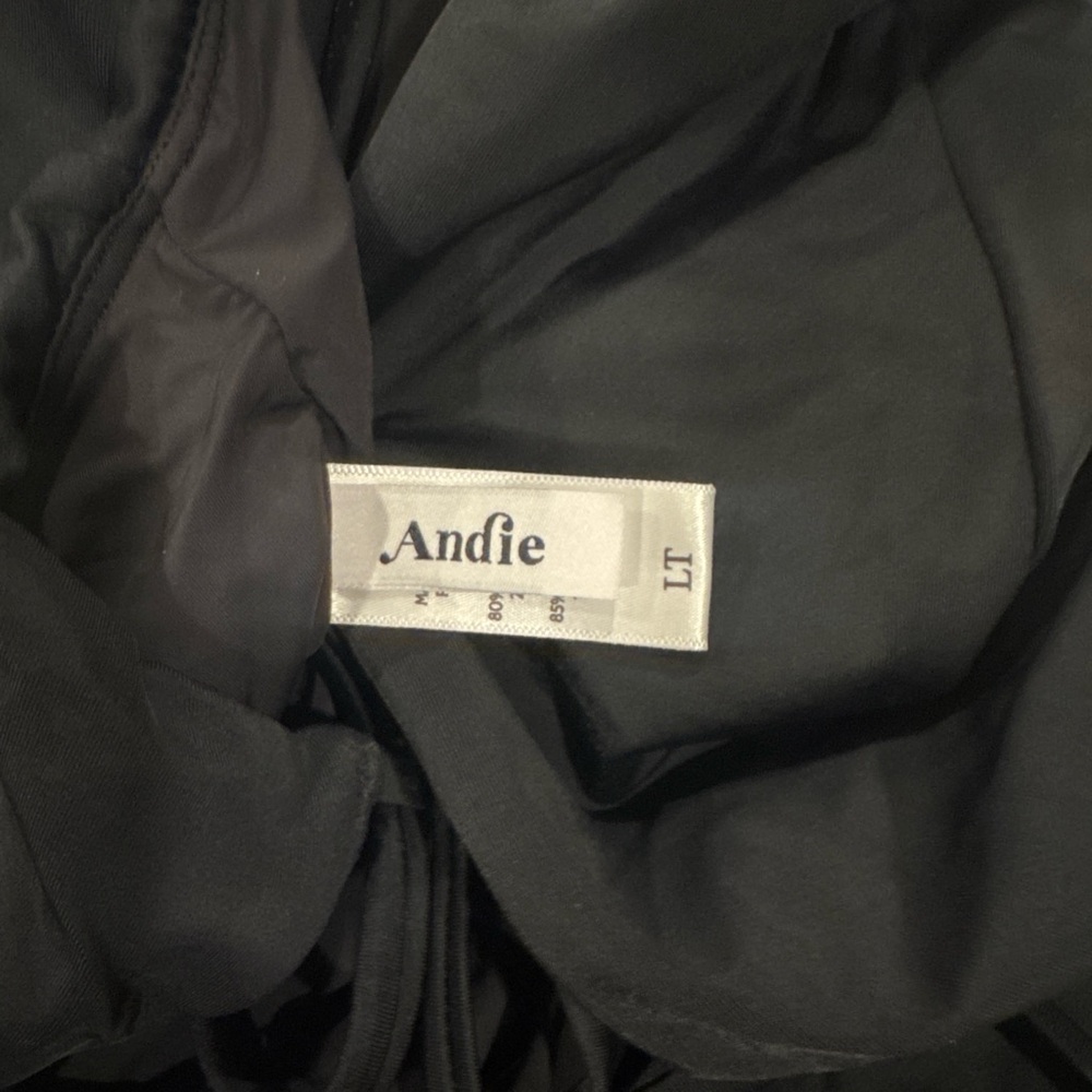 ANDIE “The Fiji” Women’s Black Strappy Back One-Piece Swimsuit - Picture 5 of 5